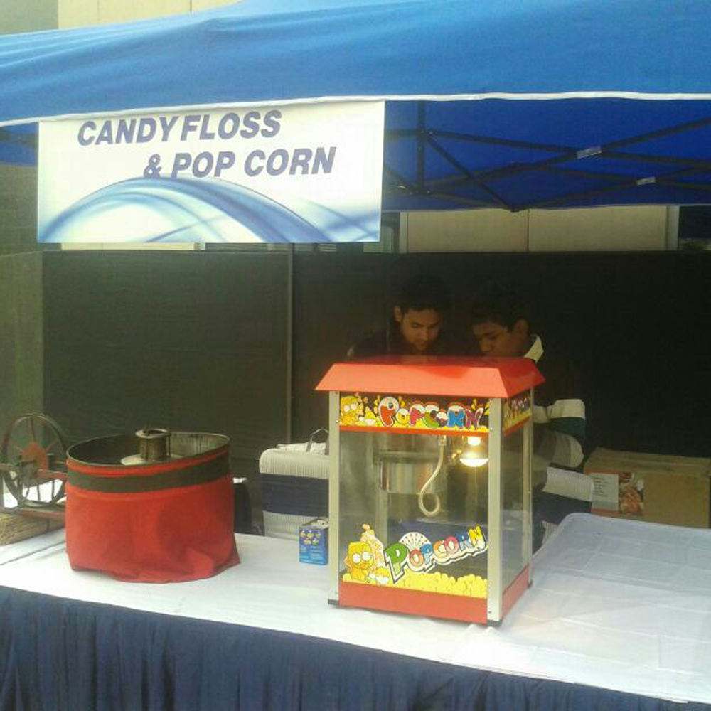 Popcorn Machine with Cart - Ace Party and Tent Rental